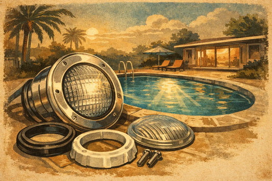 Chemical Resistant Pool Light Parts That Hold Up