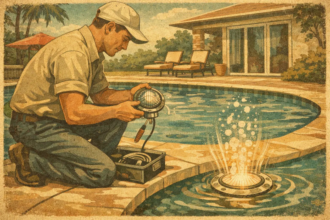 How to Replace Failed Pool Bubbler Light