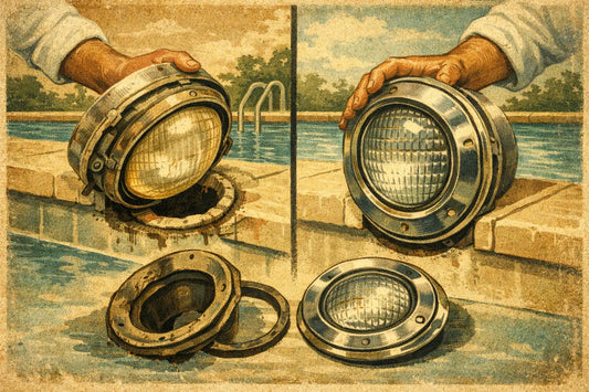 Pool Light Housing Mismatch and Better Fitment